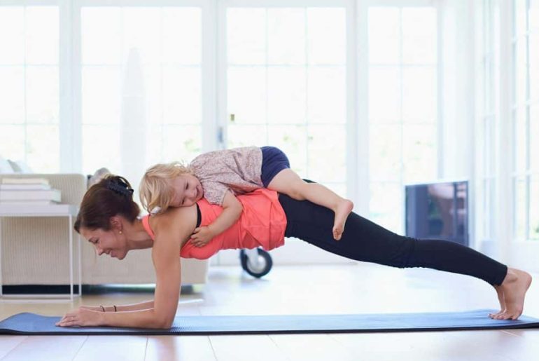 Easy Workout for Moms at Home